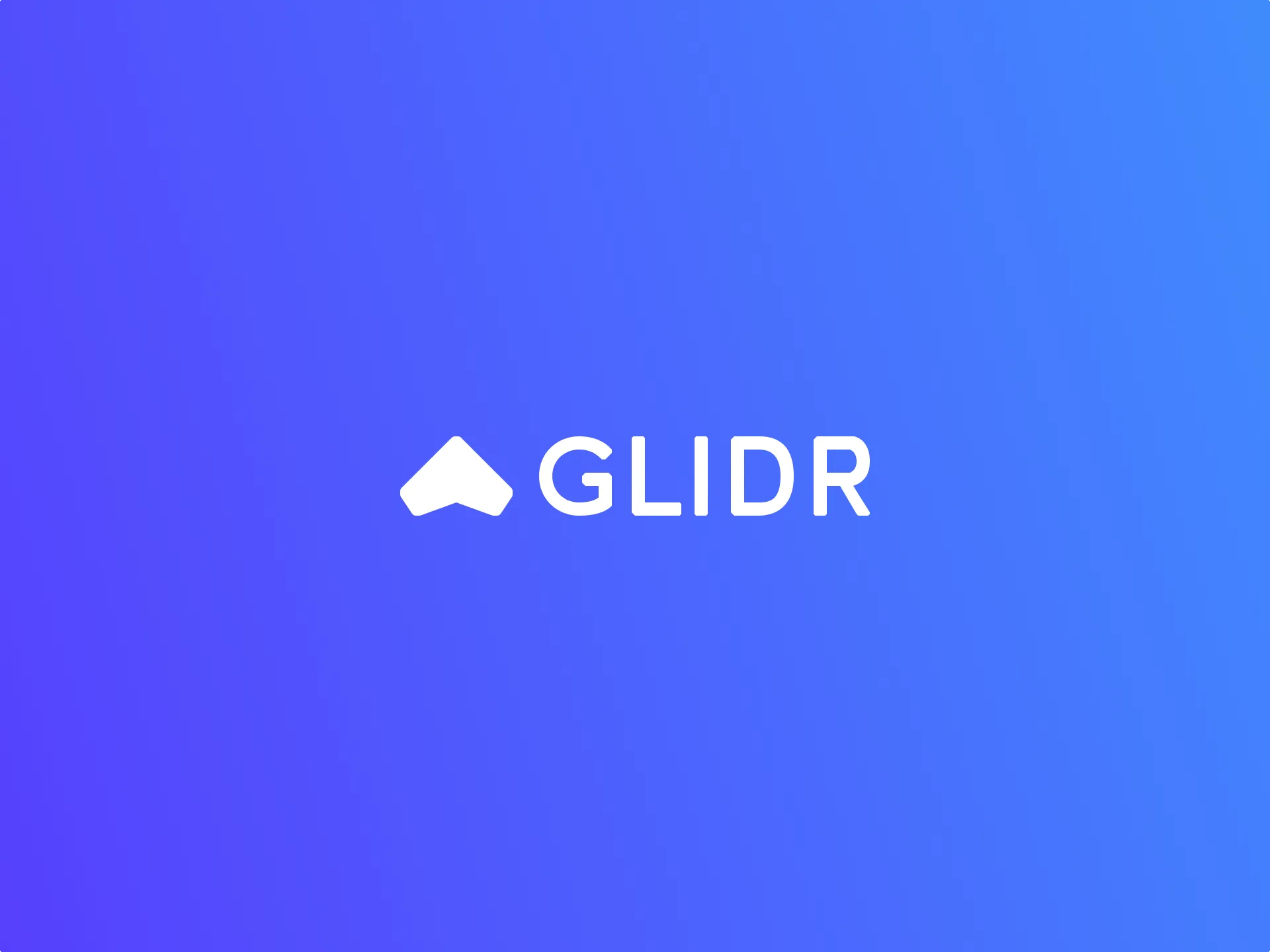 GLIDR brand identity